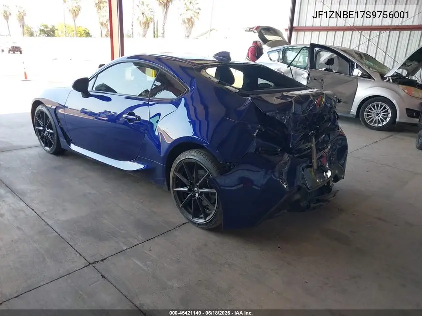2025 Toyota Gr86 Premium VIN: JF1ZNBE17S9756001 Lot: 45421140