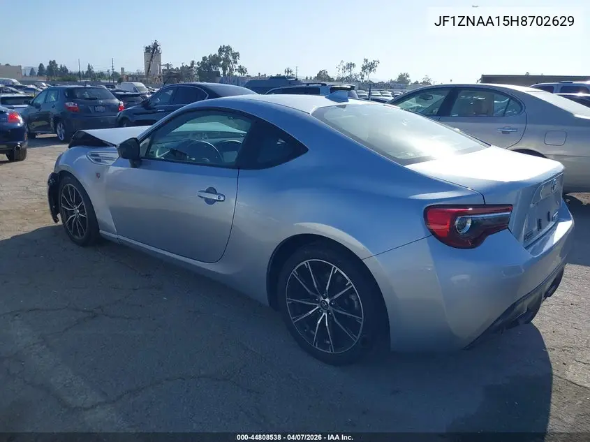 2017 Toyota 86 VIN: JF1ZNAA15H8702629 Lot: 44808538