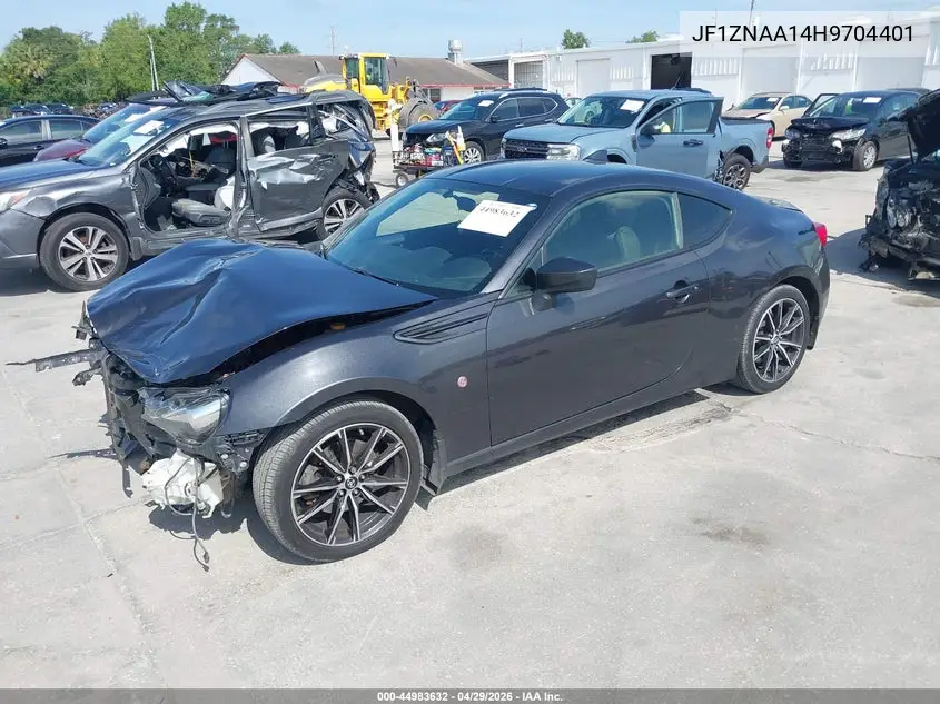 2017 Toyota 86 Special Edition VIN: JF1ZNAA14H9704401 Lot: 44983632