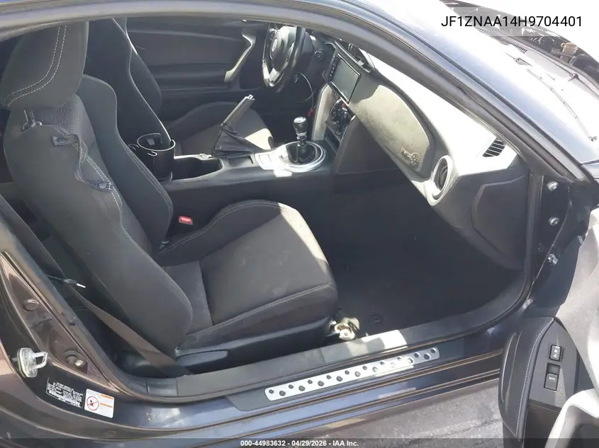 2017 Toyota 86 Special Edition VIN: JF1ZNAA14H9704401 Lot: 44983632