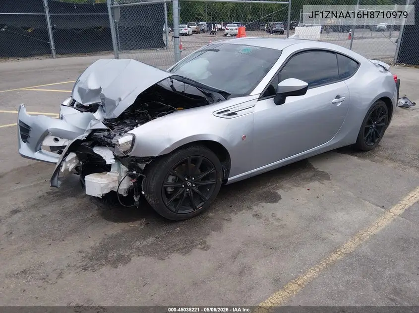 2017 Toyota 86 VIN: JF1ZNAA16H8710979 Lot: 45035221