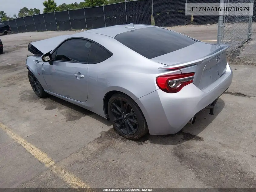 2017 Toyota 86 VIN: JF1ZNAA16H8710979 Lot: 45035221