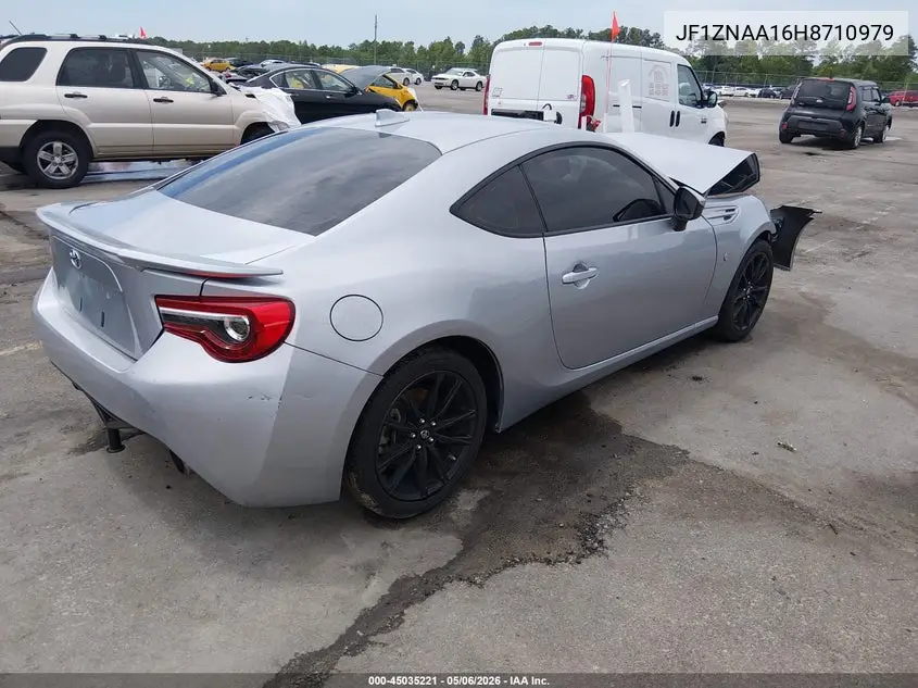 2017 Toyota 86 VIN: JF1ZNAA16H8710979 Lot: 45035221