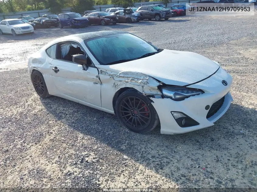 2017 Toyota 86 VIN: JF1ZNAA12H9709953 Lot: 45250308