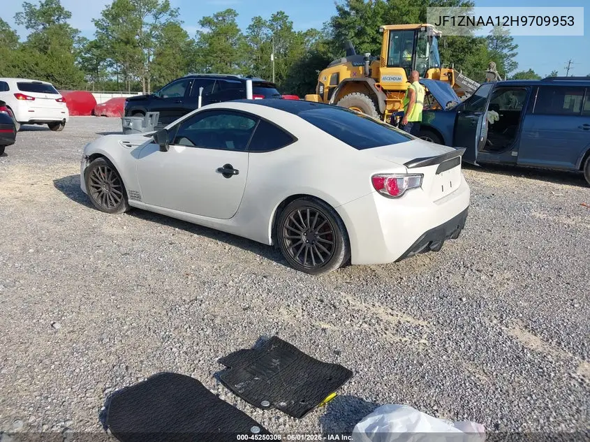 2017 Toyota 86 VIN: JF1ZNAA12H9709953 Lot: 45250308