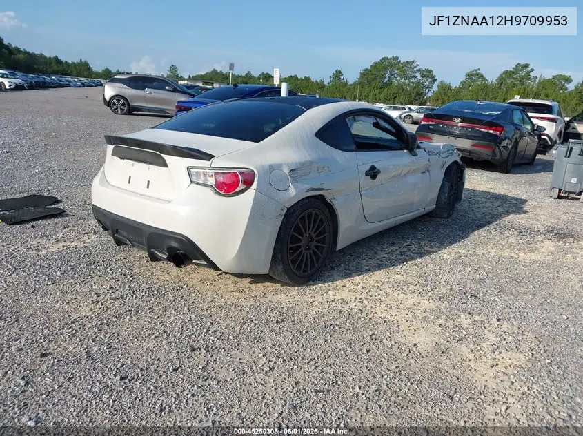 2017 Toyota 86 VIN: JF1ZNAA12H9709953 Lot: 45250308