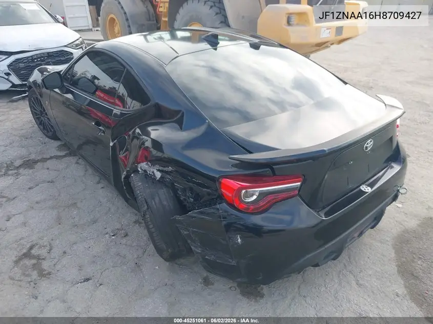 2017 Toyota 86 VIN: JF1ZNAA16H8709427 Lot: 45251061