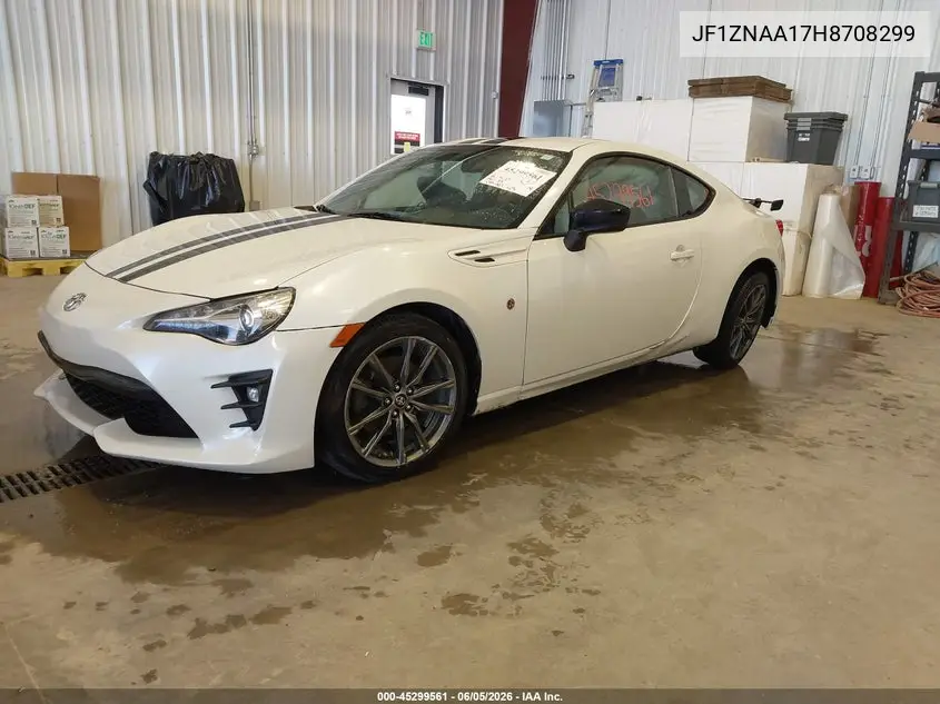 2017 Toyota 86 860 Special Edition VIN: JF1ZNAA17H8708299 Lot: 45299561