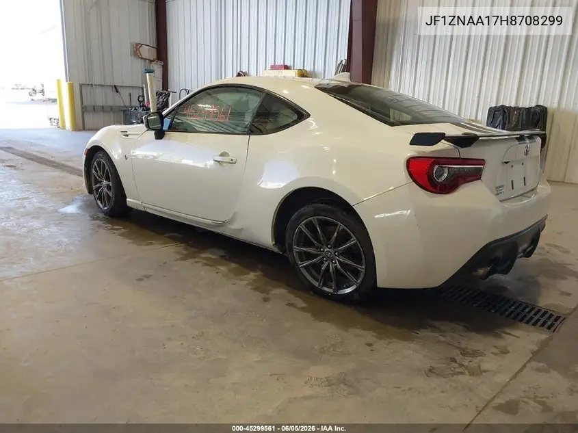 2017 Toyota 86 860 Special Edition VIN: JF1ZNAA17H8708299 Lot: 45299561