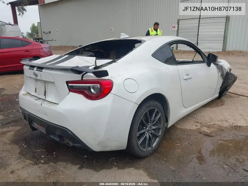 2017 Toyota 86 860 Special Edition VIN: JF1ZNAA10H8707138 Lot: 45403550