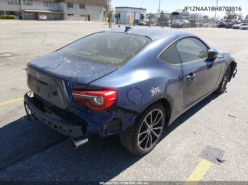 2017 Toyota 86 VIN: JF1ZNAA18H8703516 Lot: 45547323