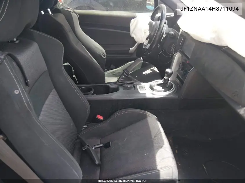 2017 Toyota 86 VIN: JF1ZNAA14H8711094 Lot: 45558794