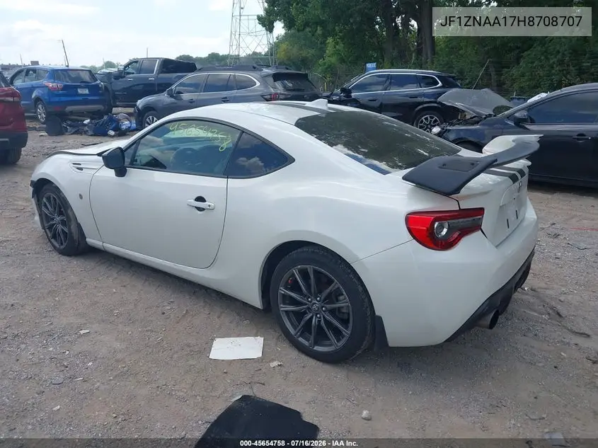 2017 Toyota 86 860 Special Edition VIN: JF1ZNAA17H8708707 Lot: 45654758
