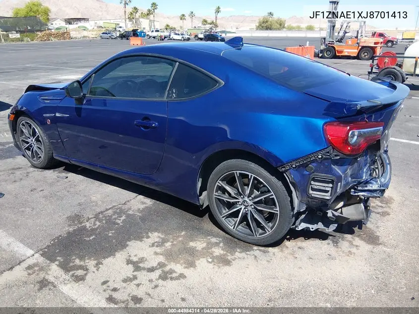 2018 Toyota 86 Gt VIN: JF1ZNAE1XJ8701413 Lot: 44984314