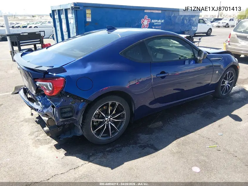 2018 Toyota 86 Gt VIN: JF1ZNAE1XJ8701413 Lot: 44984314