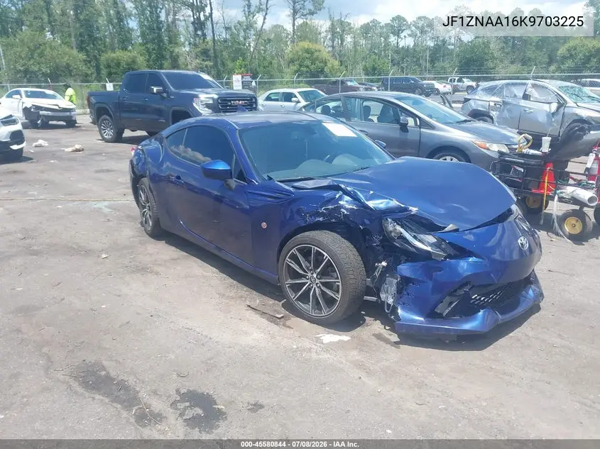 2019 Toyota 86 VIN: JF1ZNAA16K9703225 Lot: 45580844