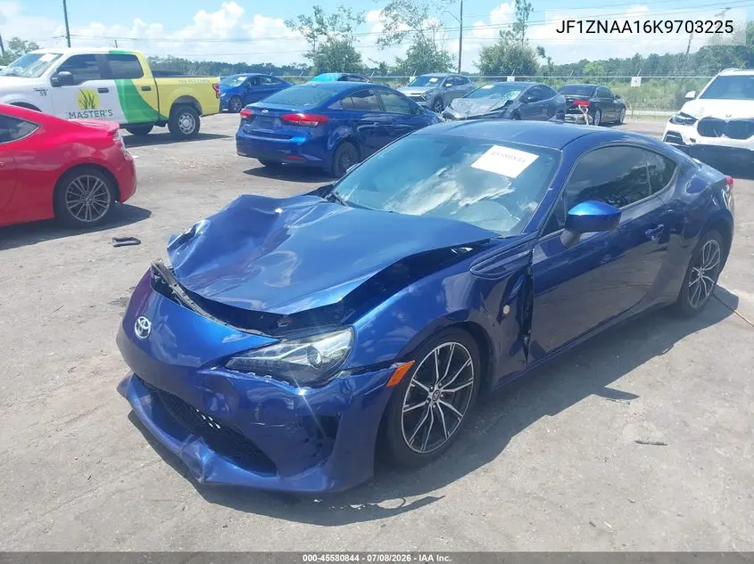 2019 Toyota 86 VIN: JF1ZNAA16K9703225 Lot: 45580844