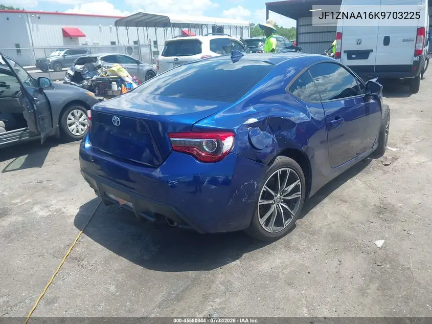 2019 Toyota 86 VIN: JF1ZNAA16K9703225 Lot: 45580844