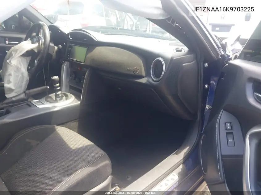 2019 Toyota 86 VIN: JF1ZNAA16K9703225 Lot: 45580844
