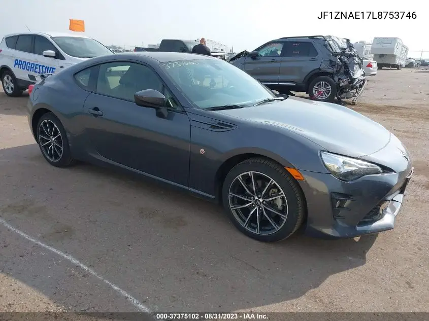 2020 Toyota 86 Gt/Hakone Edition VIN: JF1ZNAE17L8753746 Lot: 37375102