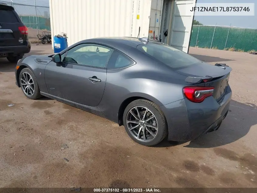 2020 Toyota 86 Gt/Hakone Edition VIN: JF1ZNAE17L8753746 Lot: 37375102