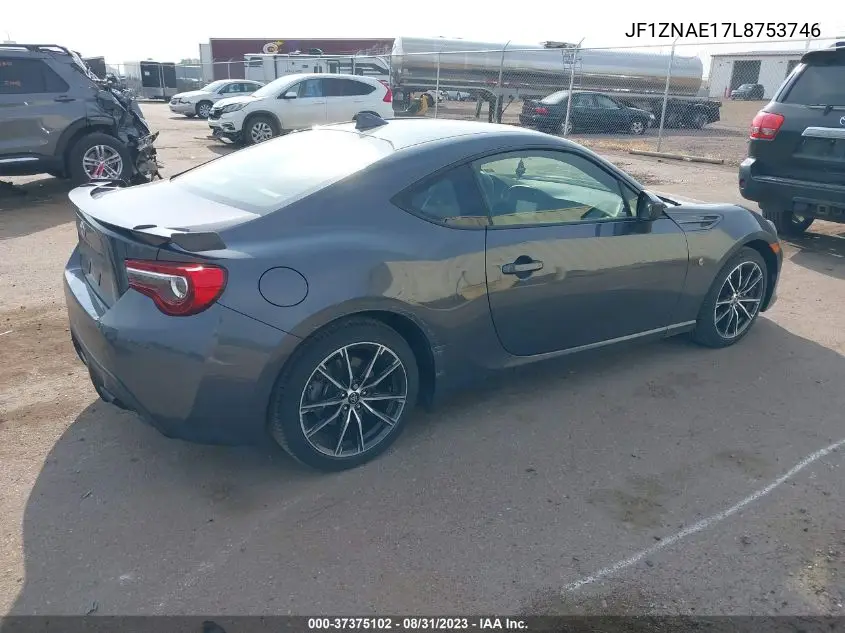2020 Toyota 86 Gt/Hakone Edition VIN: JF1ZNAE17L8753746 Lot: 37375102