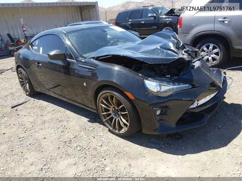 2020 Toyota 86 Gt VIN: JF1ZNAE11L9751761 Lot: 45412406