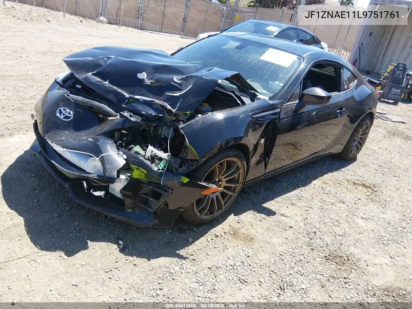 2020 Toyota 86 Gt VIN: JF1ZNAE11L9751761 Lot: 45412406