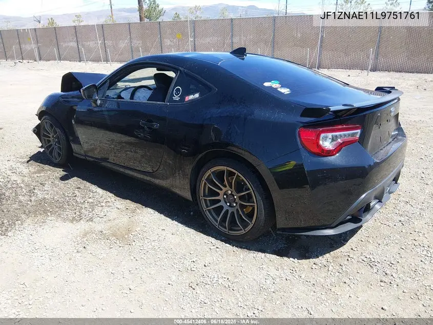 2020 Toyota 86 Gt VIN: JF1ZNAE11L9751761 Lot: 45412406