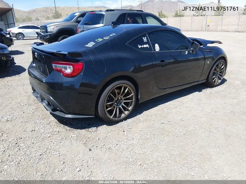 2020 Toyota 86 Gt VIN: JF1ZNAE11L9751761 Lot: 45412406