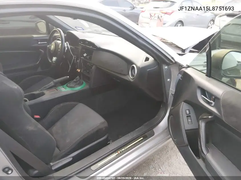 2020 Toyota 86 VIN: JF1ZNAA15L8751693 Lot: 45454702
