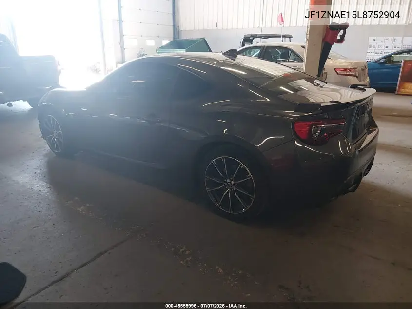 2020 Toyota 86 Gt VIN: JF1ZNAE15L8752904 Lot: 45555996