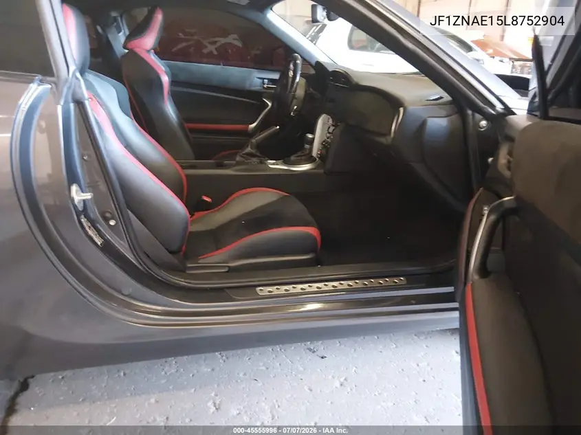 2020 Toyota 86 Gt VIN: JF1ZNAE15L8752904 Lot: 45555996