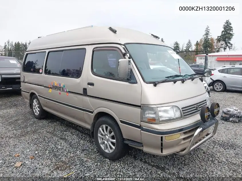 0000KZH1320001206 1996 Toyota Hiace