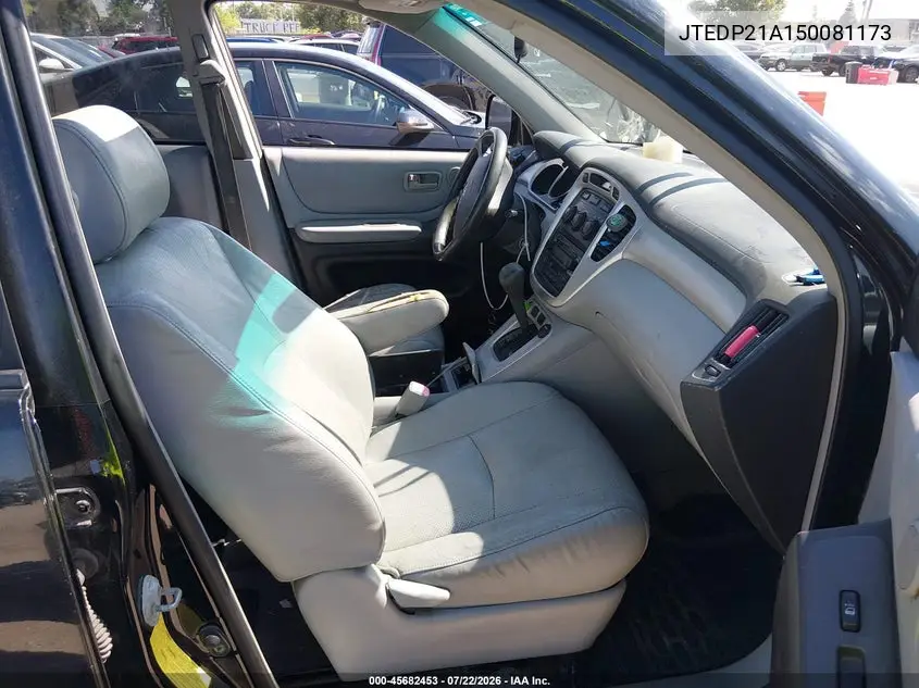 JTEDP21A150081173 2005 Toyota Highlander V6