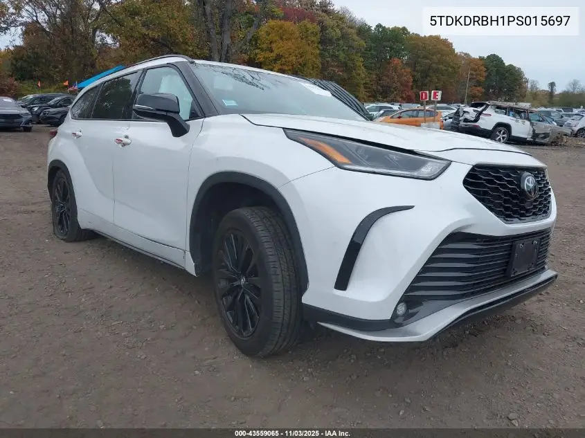 5TDKDRBH1PS015697 2023 Toyota Highlander Xse