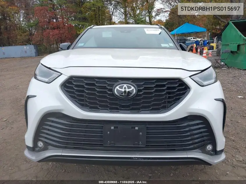 5TDKDRBH1PS015697 2023 Toyota Highlander Xse