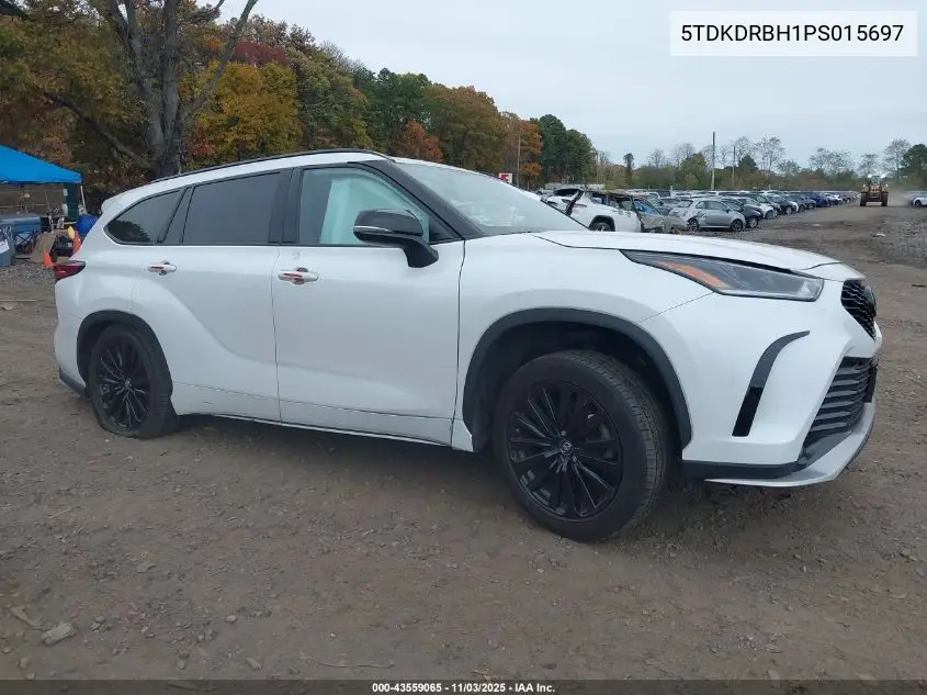 5TDKDRBH1PS015697 2023 Toyota Highlander Xse