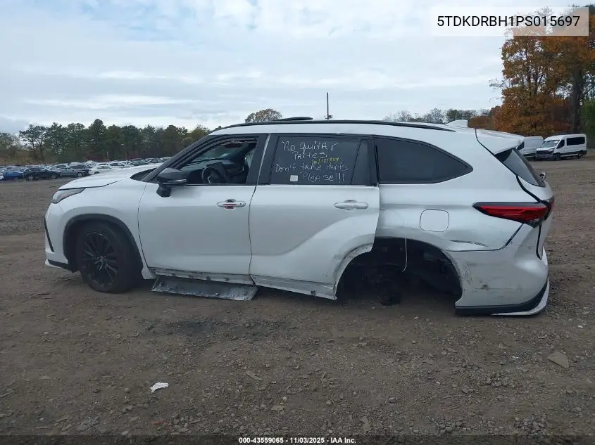 5TDKDRBH1PS015697 2023 Toyota Highlander Xse