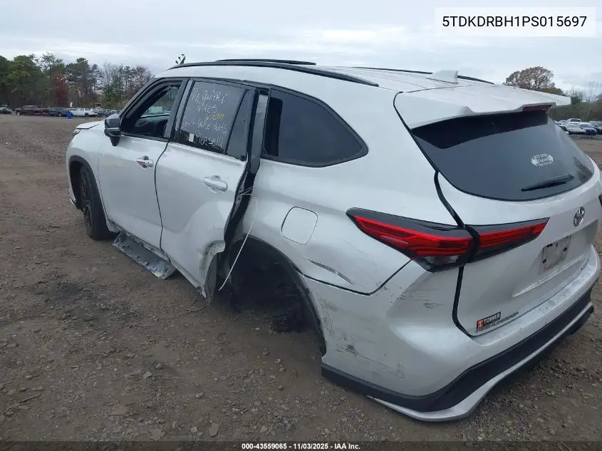 5TDKDRBH1PS015697 2023 Toyota Highlander Xse