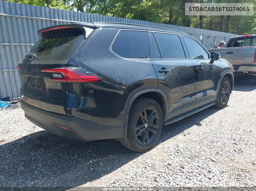 2026 Toyota Grand Highlander Hybrid Nightshade Edition VIN: 5TDACAB56TS074065 Lot: 45662596