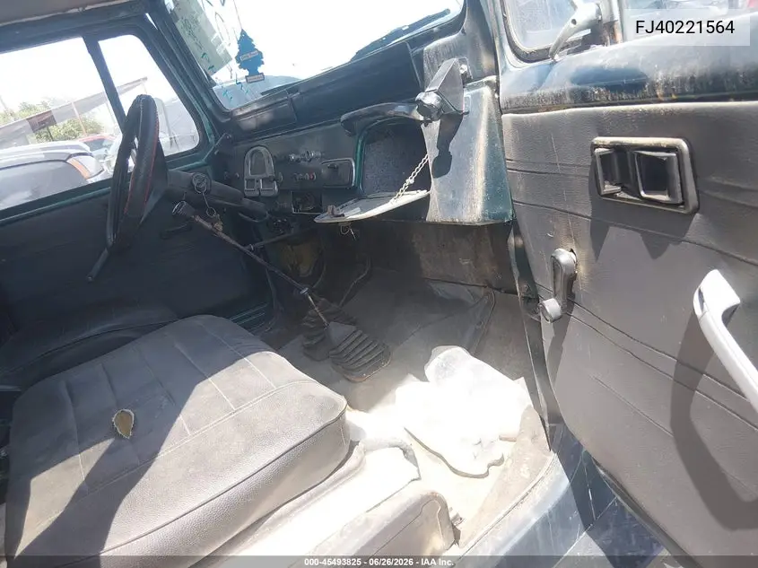 1976 Toyota Land Cruiser VIN: FJ40221564 Lot: 45493825