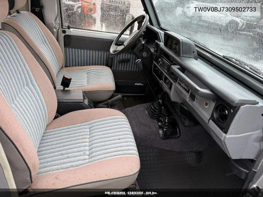 1989 Toyota Landcruiser VIN: TW0V0BJ7309502733 Lot: 45602434