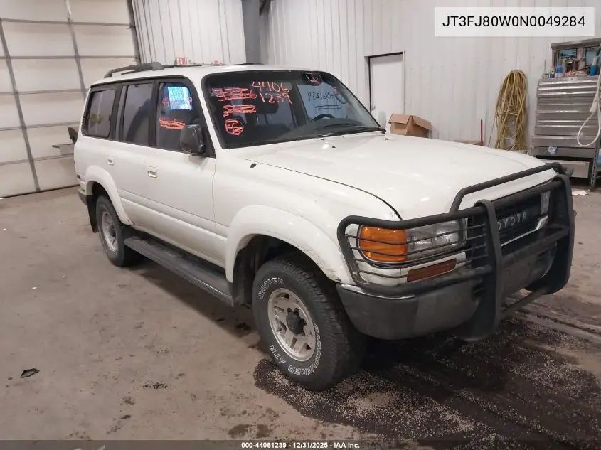 1992 Toyota Land Cruiser Fj80 VIN: JT3FJ80W0N0049284 Lot: 44061239