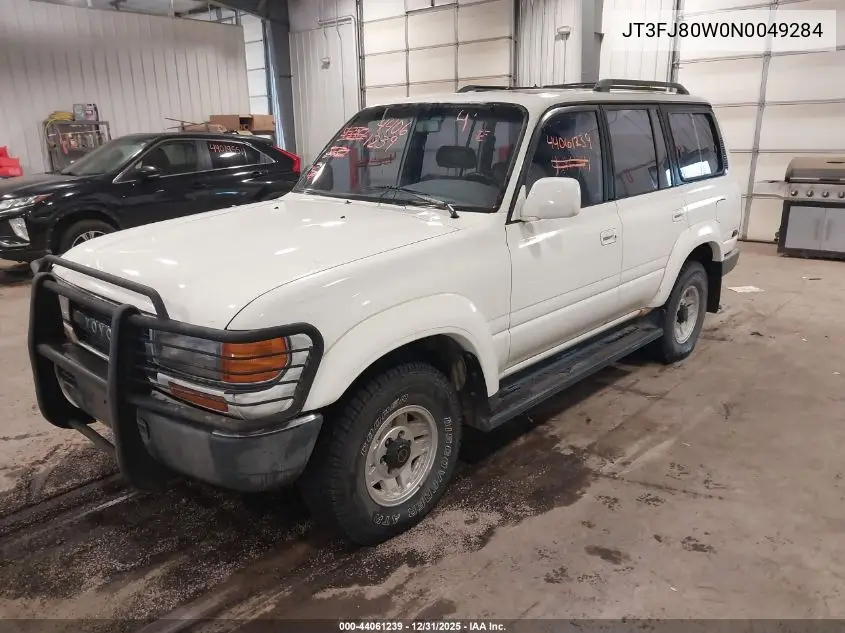 1992 Toyota Land Cruiser Fj80 VIN: JT3FJ80W0N0049284 Lot: 44061239