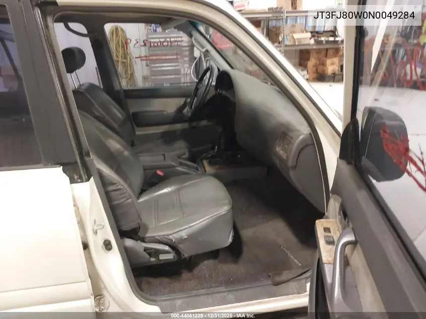 1992 Toyota Land Cruiser Fj80 VIN: JT3FJ80W0N0049284 Lot: 44061239
