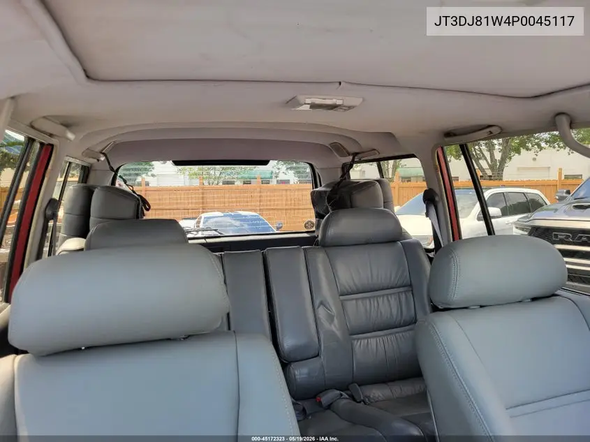 1993 Toyota Land Cruiser Dj81 VIN: JT3DJ81W4P0045117 Lot: 45172323