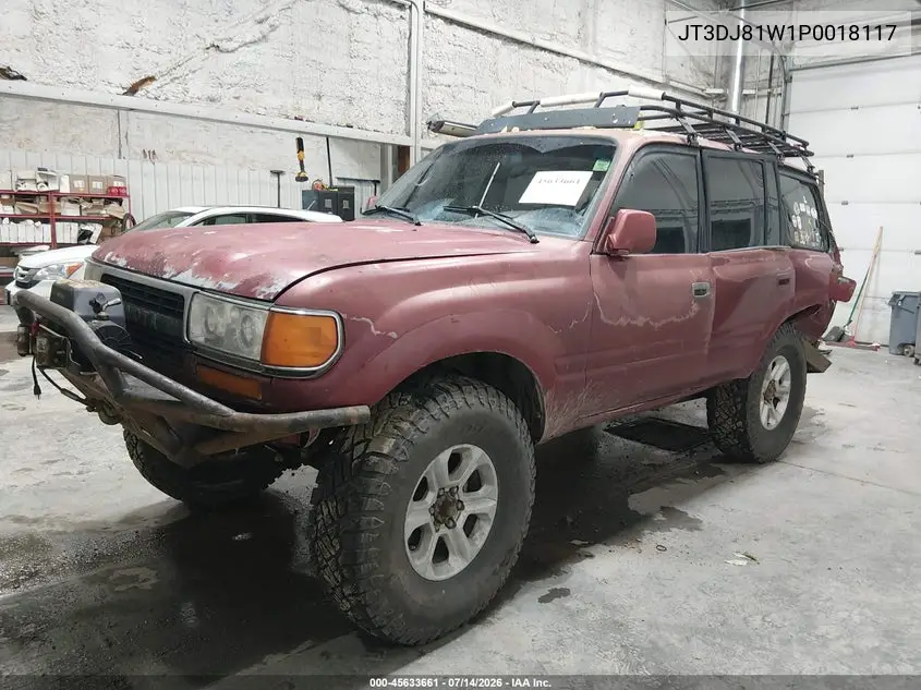 1993 Toyota Land Cruiser Dj81 VIN: JT3DJ81W1P0018117 Lot: 45633661