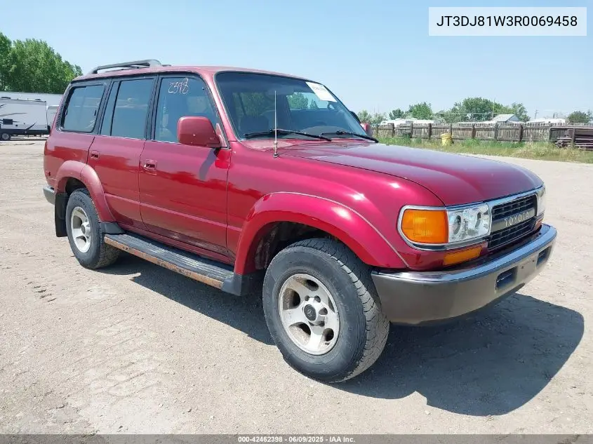 1994 Toyota Land Cruiser Dj81 VIN: JT3DJ81W3R0069458 Lot: 42462398