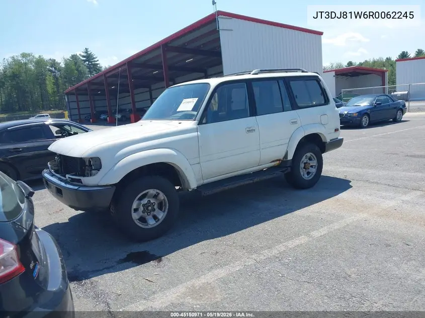 1994 Toyota Land Cruiser Dj81 VIN: JT3DJ81W6R0062245 Lot: 45150971